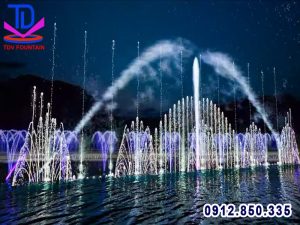 Thiết kế nhạc nước phao nổi dự án Mailand Hoàng Đồng - Lạng Sơn