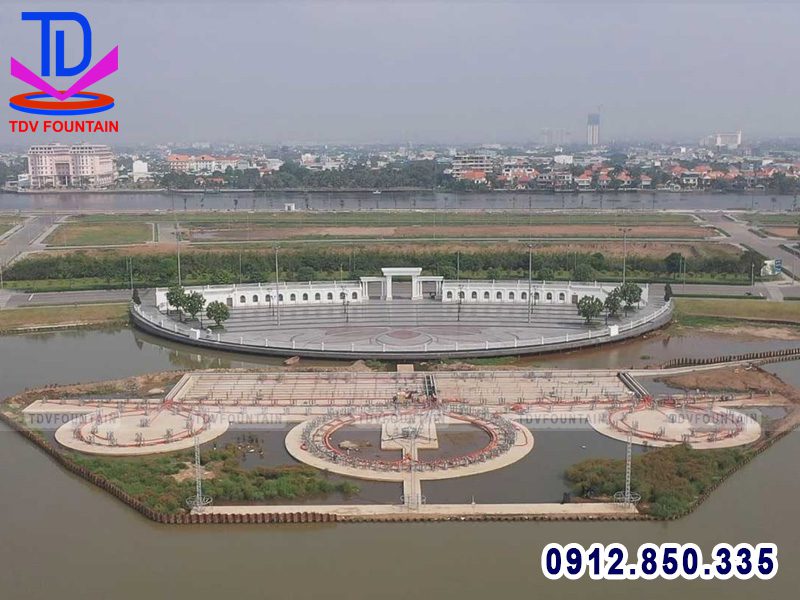 Quảng trường nhạc nước Vạn Phúc city