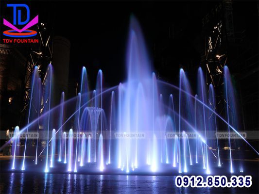 Thiết kế thi công sàn nhạc nước nghệ thuật