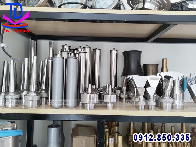 Báo giá thiết bị vòi phun nhạc nước