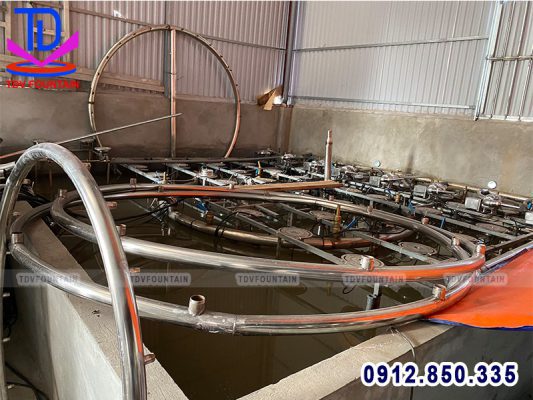 Chi phí làm thiết bị đài phun nước