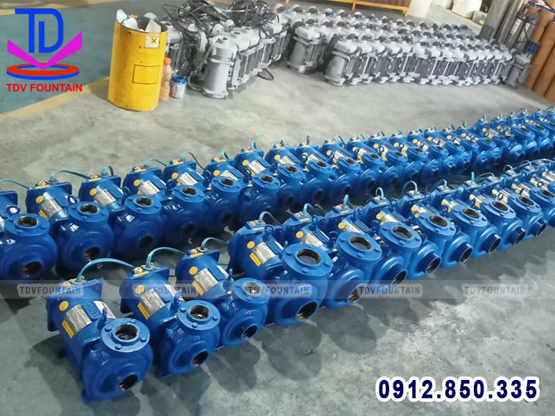 Máy bơm đài phun nước hiệu MBH nhập khẩu Ấn Độ thân gang
