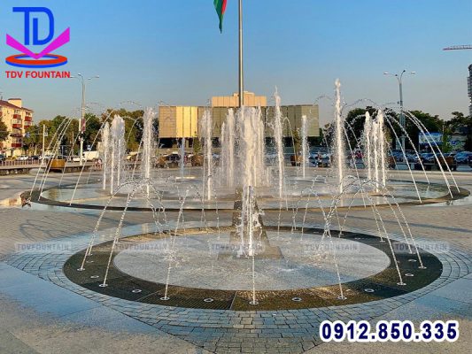 Sân phun nước quảng trường
