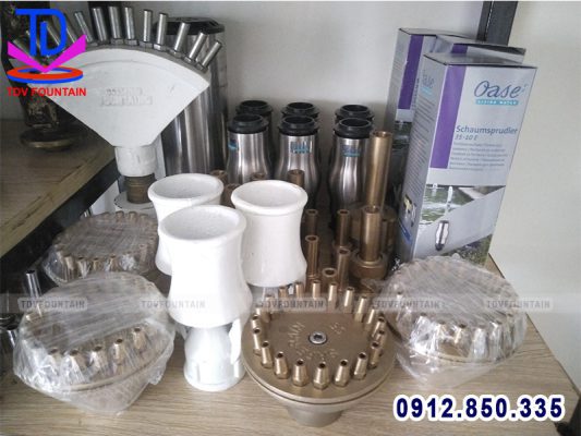 Thiết bị vòi phun nước nhập khẩu châu Âu