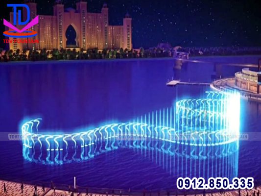 Thiết kế hệ thống nhạc nước phao nổi cho sông hồ