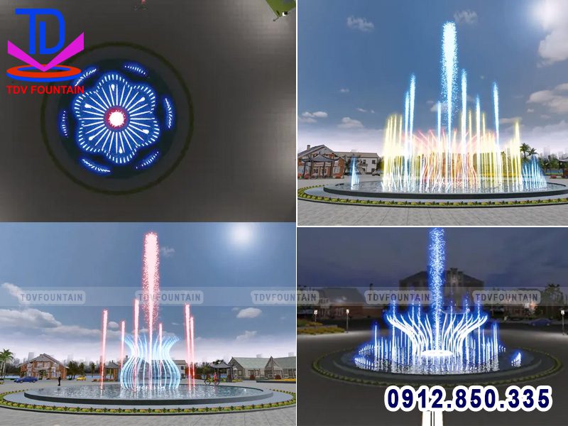Thiết kế nhạc nước và dự toán nhạc nước tham khảo