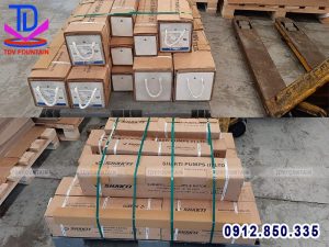Nhập khẩu và phân phối máy bơm chìm đài phun