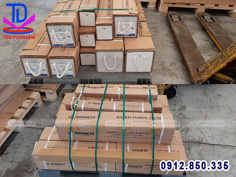 Nhập khẩu và phân phối máy bơm chìm đài phun