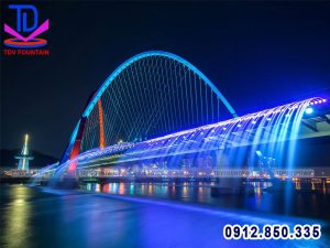 Đài phun nước trên cầu
