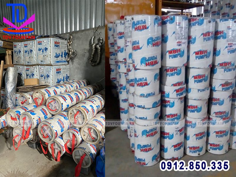 Máy bơm chìm Ấn Độ hiệu MBH sẵn kho