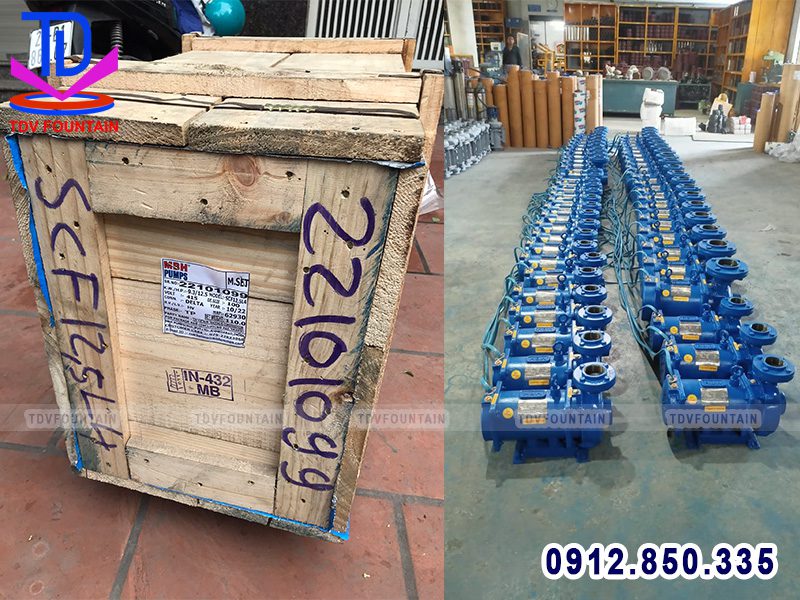 Nhập khẩu máy bơm chìm MBH trực tiếp từ Ấn Độ