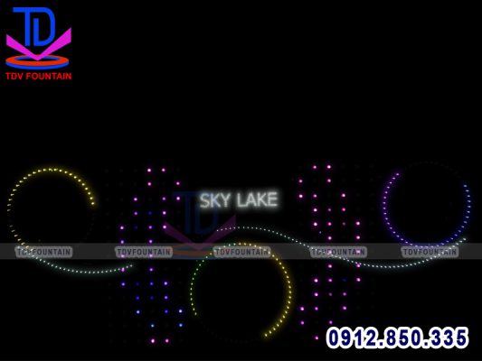 Thiết kế nhạc nước sân Golf Sky lake Chương Mỹ - Hà Nội 1
