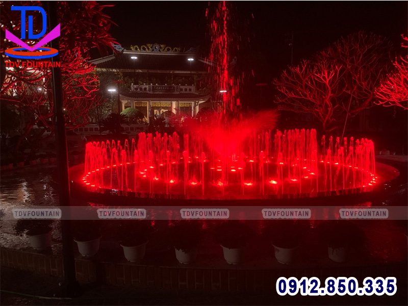 Chạy thử hệ thống nhạc nước lập trình