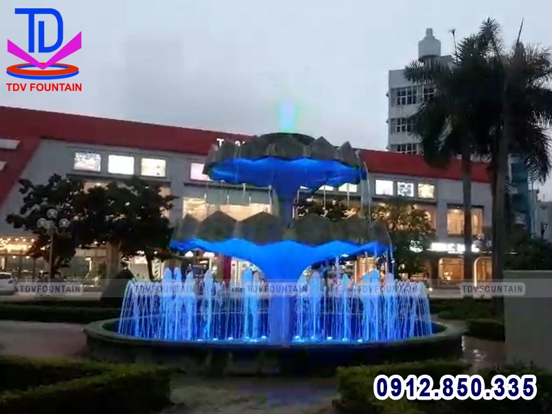 Chạy thử hoạt động đài phun nước Quảng Bình Quan - Đồng Hới