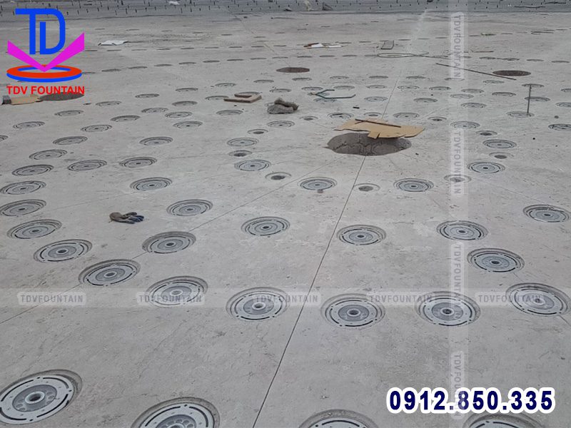 Lắp đặt đèn âm sàn DMX tại Quảng Ninh