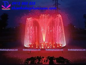 Đài phun nước biệt thự sân vườn Củ Chi