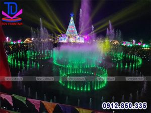 Nhạc nước âm sàn khu đô thị Phương Đông