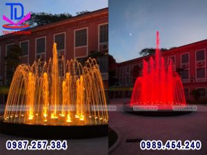 Đài phun nước trường Đại học Thủy Lợi Hà Nội 4
