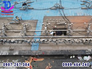 Thi công nhạc nước khu đô thị Vinh Riverside Thành phố Vinh 6