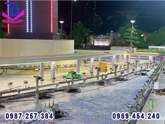 Thi công thiết bị nhạc nước tại Xuân Lộc - Đồng Nai giai đoạn 2 3