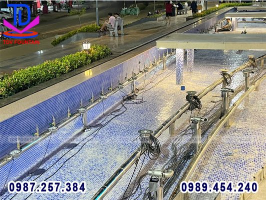 Thi công thiết bị nhạc nước tại Xuân Lộc - Đồng Nai giai đoạn 2 4
