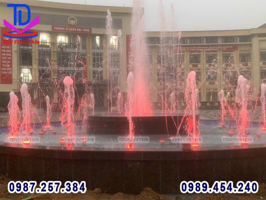 Đài phun nước trường Sĩ quan Đặc công 1
