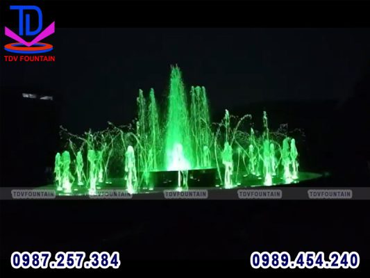 Đài phun nước trường Sĩ quan Đặc công 9
