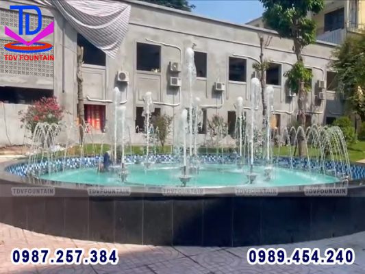 Đài phun nước trường Đại học Thủy Lợi Hà Nội 6