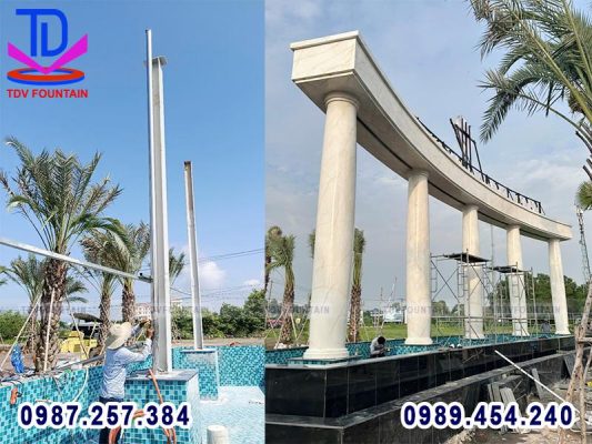 TDV Fountain cam kết với khách hàng thi công chất lượng và đúng tiến độ. 