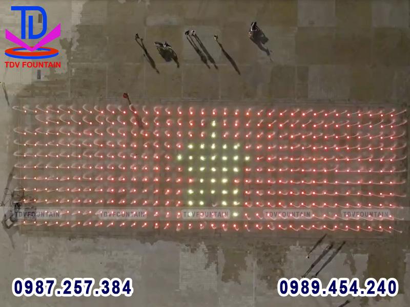 Ưu điểm của hệ thống sàn phun nước lập trình sử dụng bơm 24V DMX 