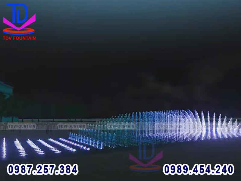 Quy trình thiết kế và thi công Sàn phun nước lập trình DMX tại Trung tâm Hành chính TP. Hải Phòng