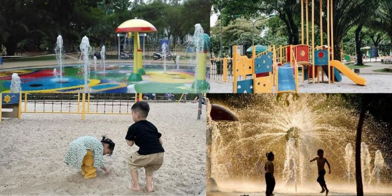 Đặc điểm nổi bật của công trình đài phun nước Công Viên Gia Định