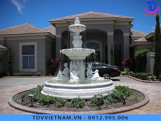 TDV Fountain chuyên thiết kế và thi công đài phun nước tại TP.Hồ Chí Minh.