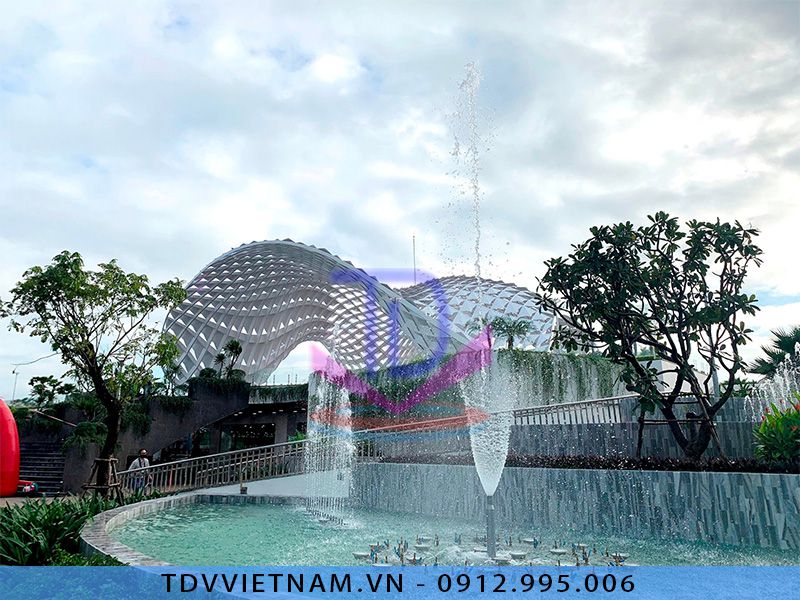 Hình ảnh Đài phun nước Đà Nẵng công viên Apec