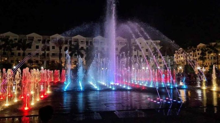 Quảng trường nhạc nước Hòa Bình đã góp phần cải thiện cảnh quan khu vực trung tâm Gò Vấp.