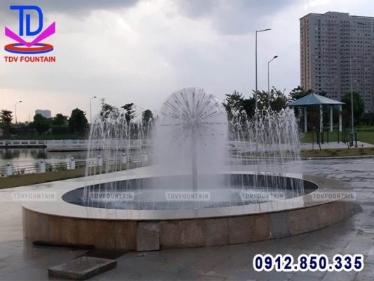 Đài phun nước tại các quảng trường - công viên.