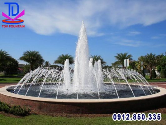 thi công đài phun nước nghệ thuật