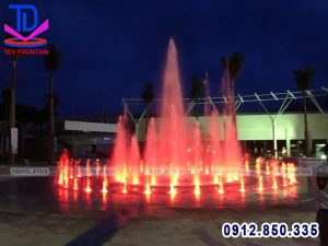 mẫu đài phun nước theo nhạc