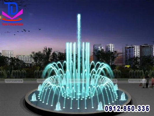 đài phun nước theo nhạc