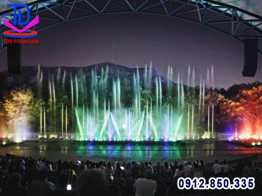 nhạc nước khu du lịch
