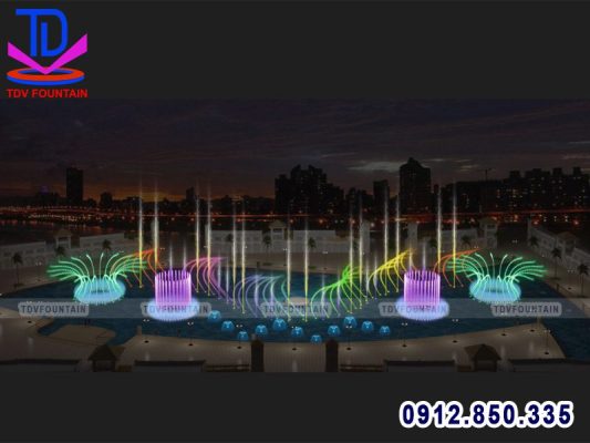 thiết kế nhạc nước nghệ thuật