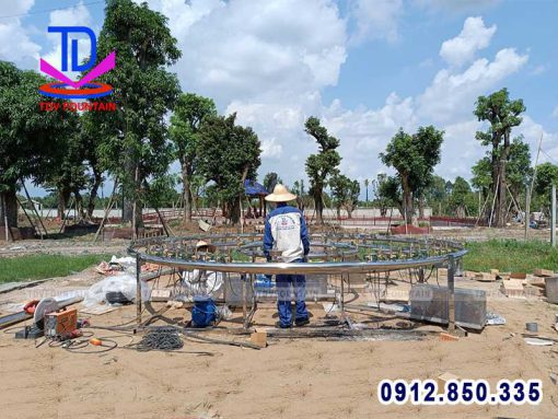 Máy bơm chìm trung tâm tạo lực cho toàn bộ công trình