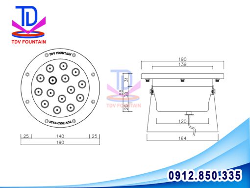 Chất liệu cao cấp, chuyên dùng cho môi trường nước
