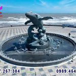 Đài phun nước tượng Cá Ông trở thành biểu tượng của thành phố biển Vũng Tàu 