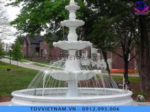Mẫu đài phun nước 5 tầng mang lại nhiều giá trị thiết thực