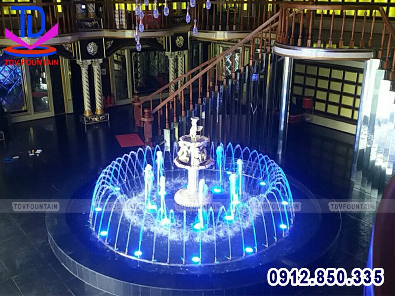 thi công đài phun nước khách sạn