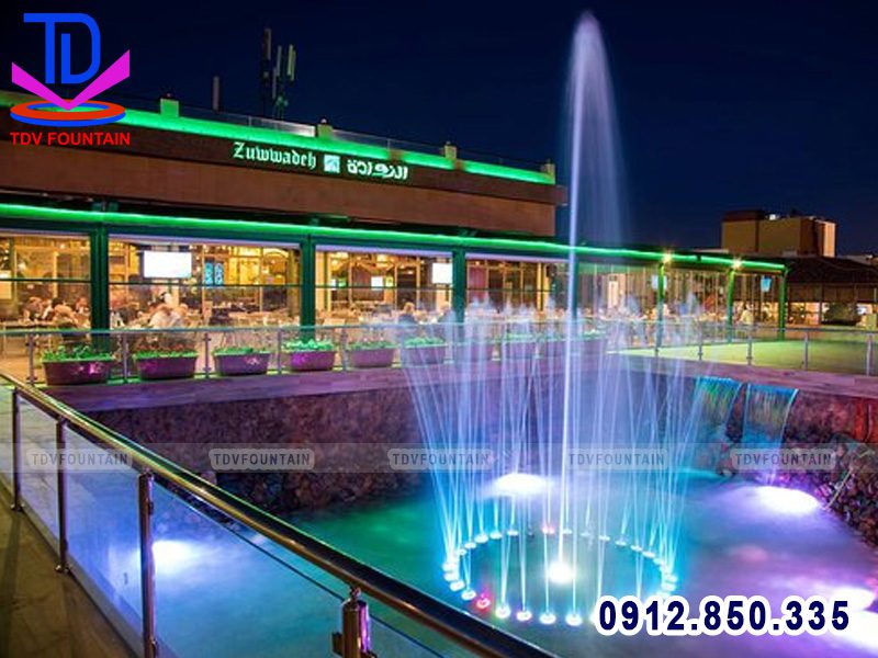 đài phun nước khách sạn giá rẻ