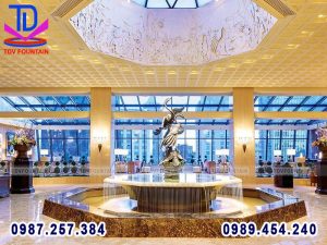 đài phun nước khách sạn