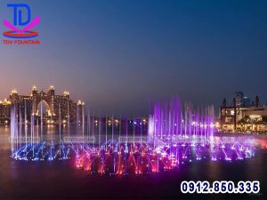 lắp đặt nhạc nước nghệ thuật
