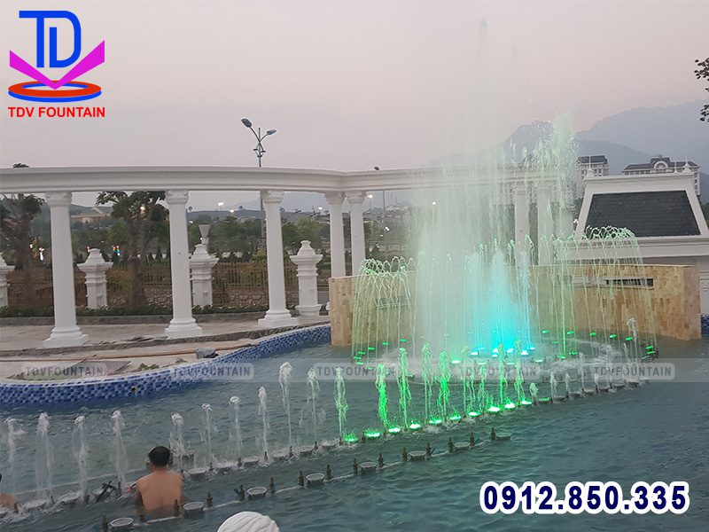 nhạc nước khách sạn cao cấp
